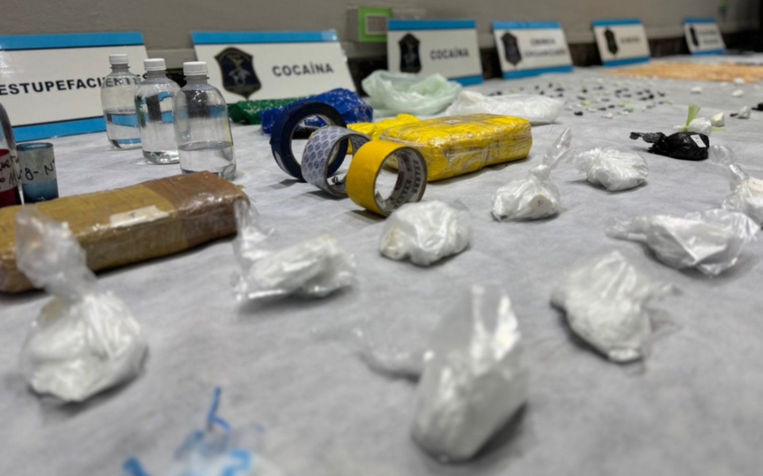 Desarticularon una banda narco que operaba en La Plata, Berisso y Capital Federal